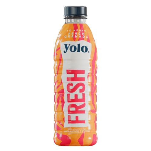 Te Negro Yolo Fresh Peach Granada 473 Ml