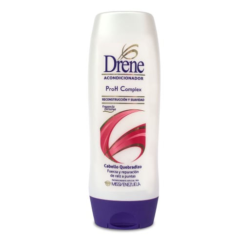 Drene Acondicionador Prohidratante Para Cabello Quebradizo 370 Ml