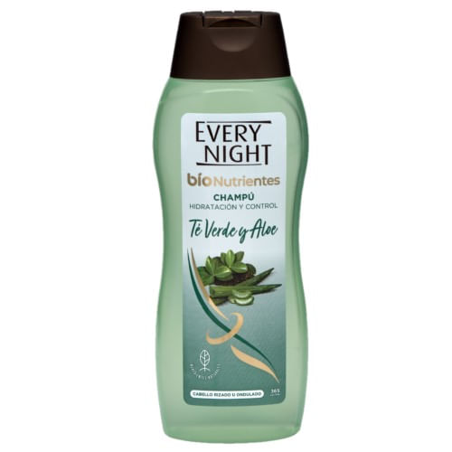 Champu Every Night Bio Te verde Y Aloe 365Ml
