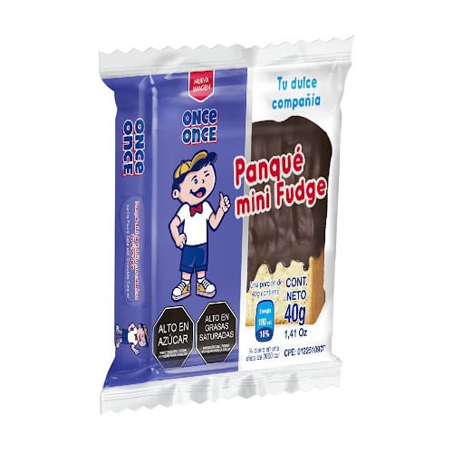 Once Once Panque Mini Fudge 40 Gr