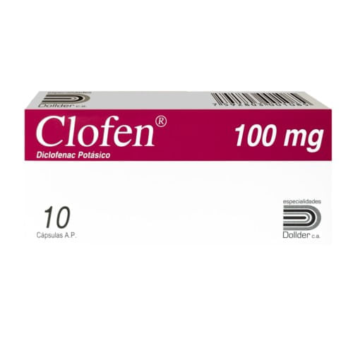 Dollder Clofen 100mg X 10 Capsulas