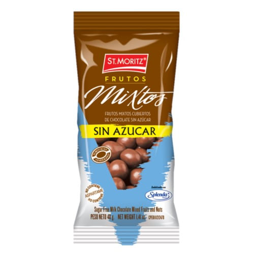 Frutos Mixtos St Moritz Cubiertos Con Chocolate