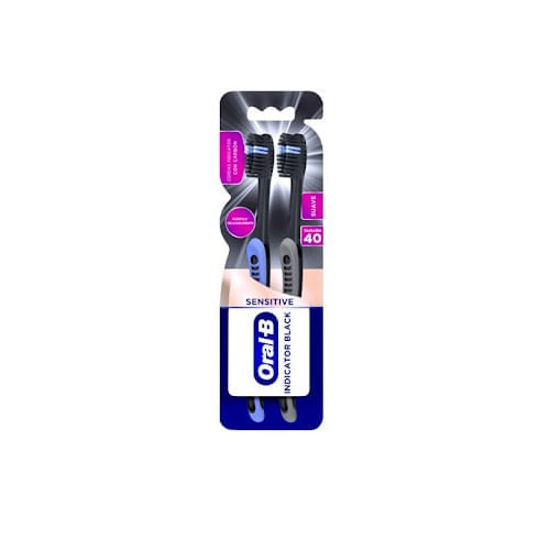 Oral-b Cepillo Dental Indicator Black Sensitive Suave x2un