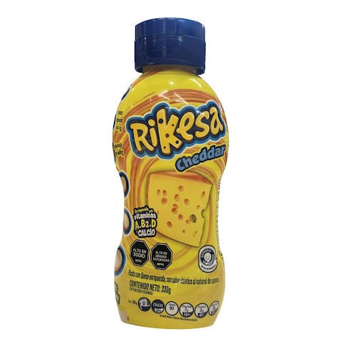 Queso Fundido Rikesa 330gr Squeeze