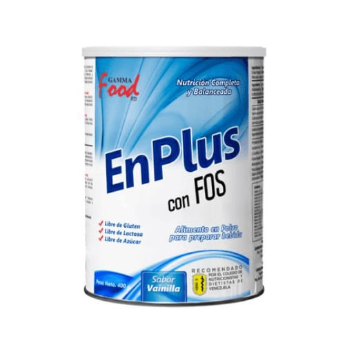 Gammafood Enplus Con Fosforo Polvo Vainilla 400 Gr