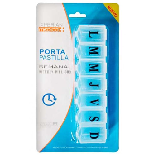 Porta Pastilla Xperian Medical semanalx1