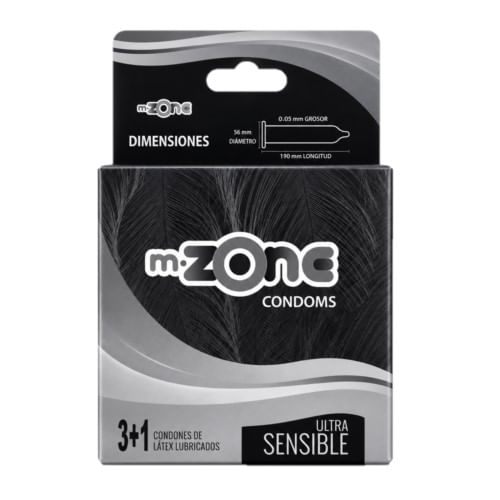 M-zone Preservo Ultra Sensible x4