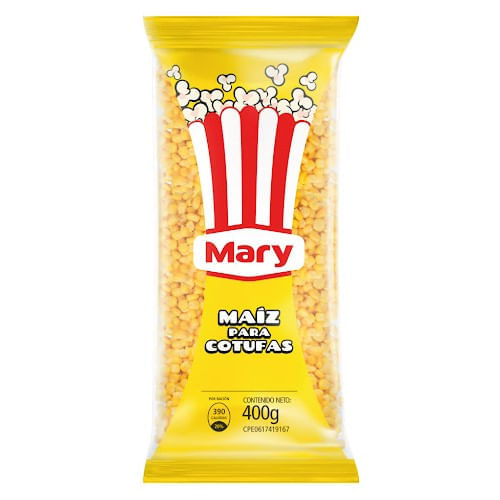 Maiz Mary Para Cotufas 400Gr