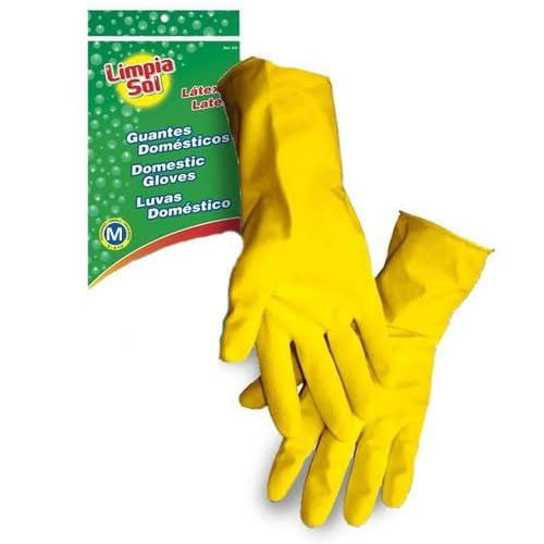 Limpia Sol Guantes Domesticos Talla M