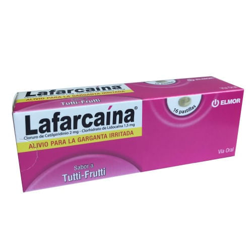 Lafarcaina X 16 Past Sabor Tutti Fruti