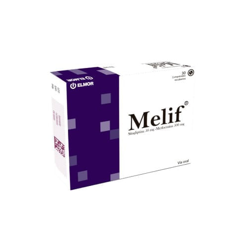 Melif Comp Rec 50mg/500mg x30 Elm